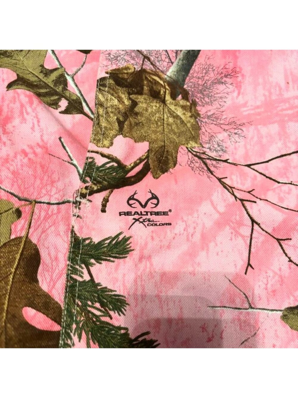 Women's Berne® Outdoor XL Pink Realtree AP Camo Sherpa Lined Insulated Hooded Ja - Picture 7 of 8